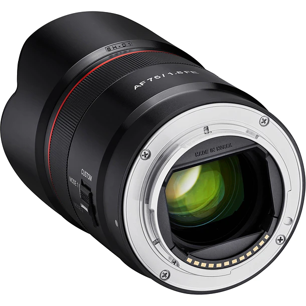 Samyang AF 75mm f/1.8 Lente Para Sony E Full Frame Autofoco 4