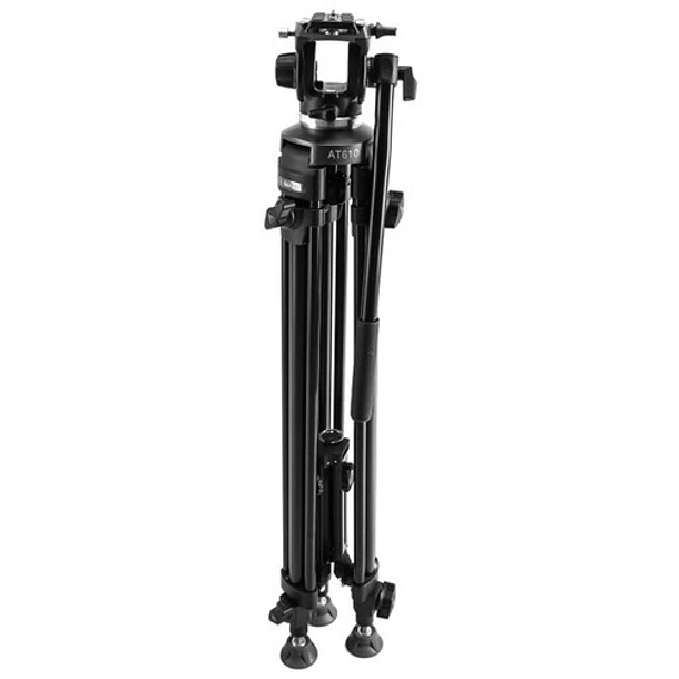 E-Image EK610 – Kit de Trípode Profesional con Cabezal Fluido de 65 mm 12