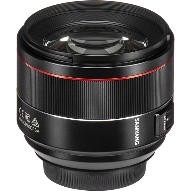 Samyang AF 85mm F1.4 EF Lente Autofoco Full-Frame Para Canon EF 6