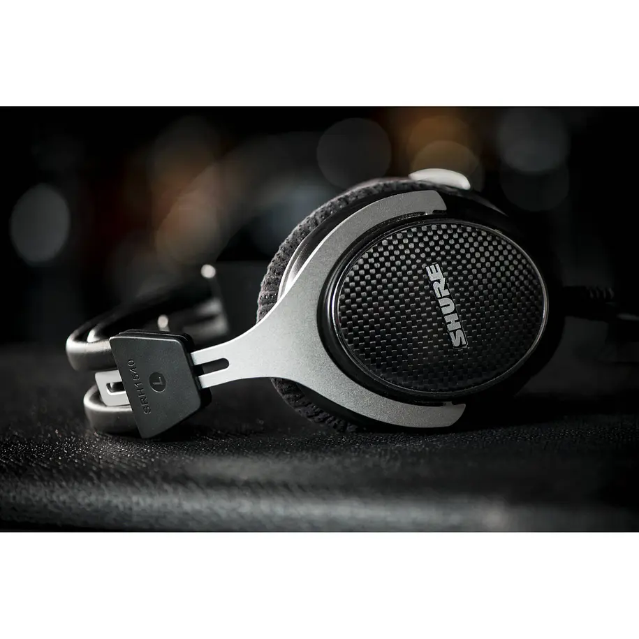 Shure Audifonos Premium De Diseño Cerrado De Color Negro 7