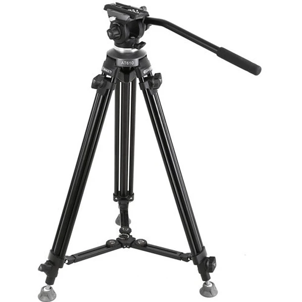 E-Image EK610 – Kit de Trípode Profesional con Cabezal Fluido de 65 mm 13