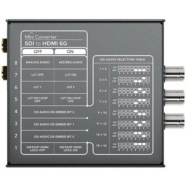 Blackmagic  Mini Conversor De Sdi A Hdmi 6g 2