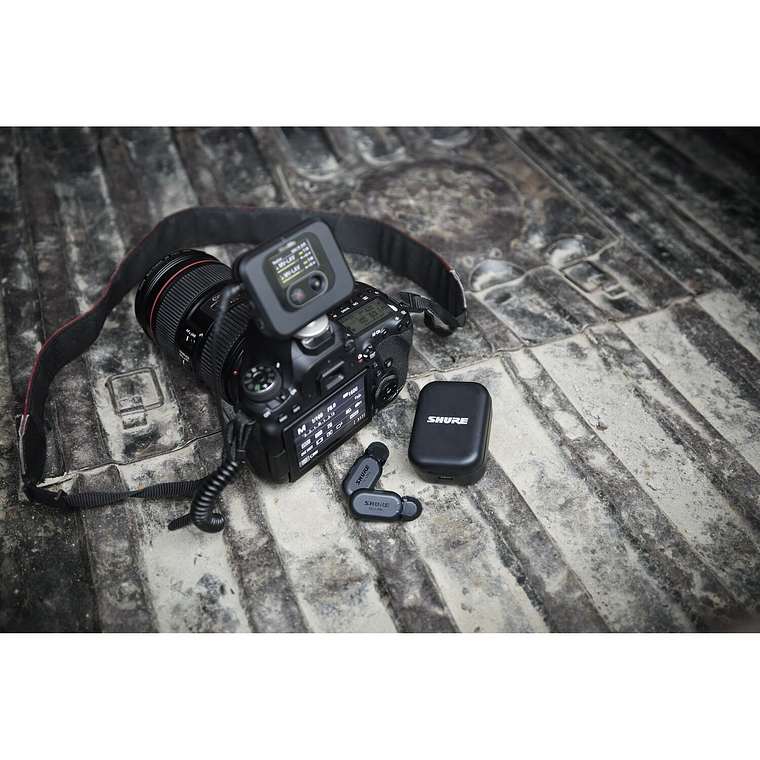 Shure MV-TWO-KIT-Z7  Microfono Lavalier Inalambrico De Dos Canales Con Receptor 11
