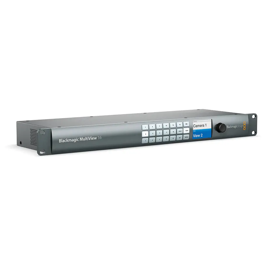 Blackmagic  Blackmagic Multiview 16 - Conversor Para Visualizar Hasta 16 Fuentes Sdi En Un Solo Monitor 1