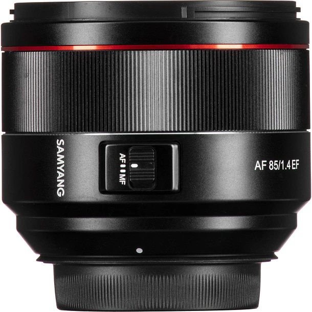 Samyang AF 85mm F1.4 EF Lente Autofoco Full-Frame Para Canon EF 7