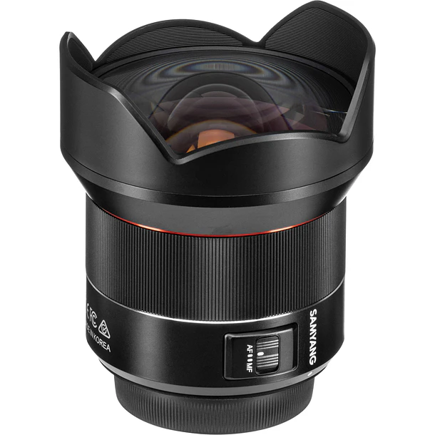 Samyang 14mm F2.8 EF Lente Autofoco Full-Frame Montura Canon EF 10