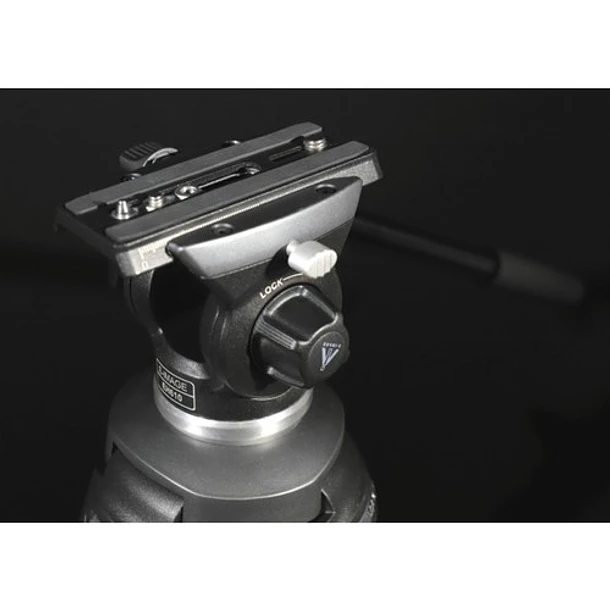 E-Image EK610 – Kit de Trípode Profesional con Cabezal Fluido de 65 mm 15