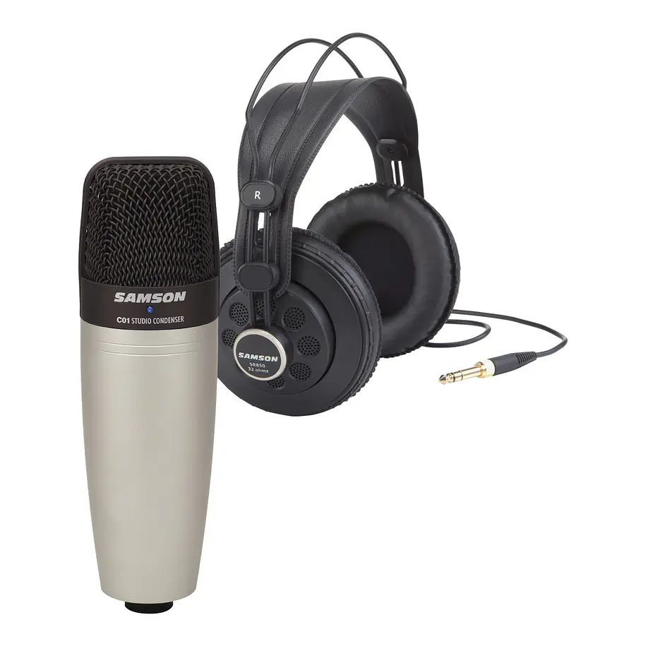 Samson C01/Sr850 Pack Microfono Esac01850 Samson 1