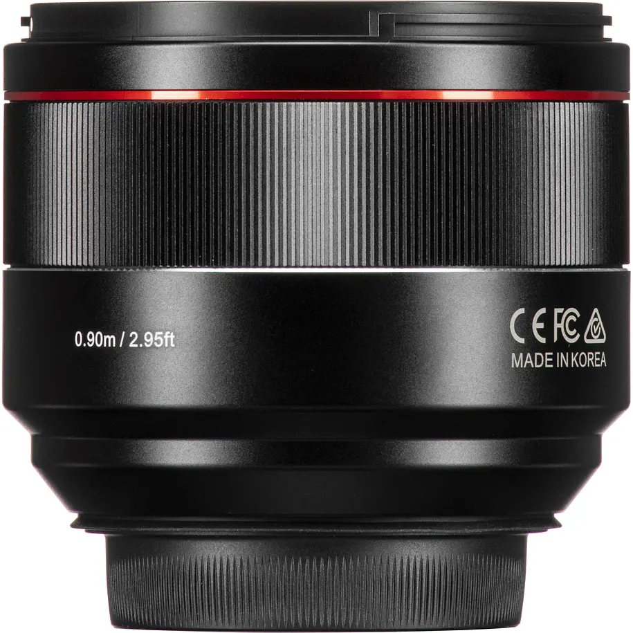 Samyang AF 85mm F1.4 EF Lente Autofoco Full-Frame Para Canon EF 9
