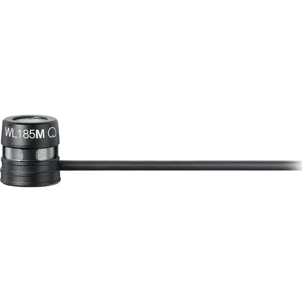 Shure Microfono Lavalier, Cardioide, Negro 2