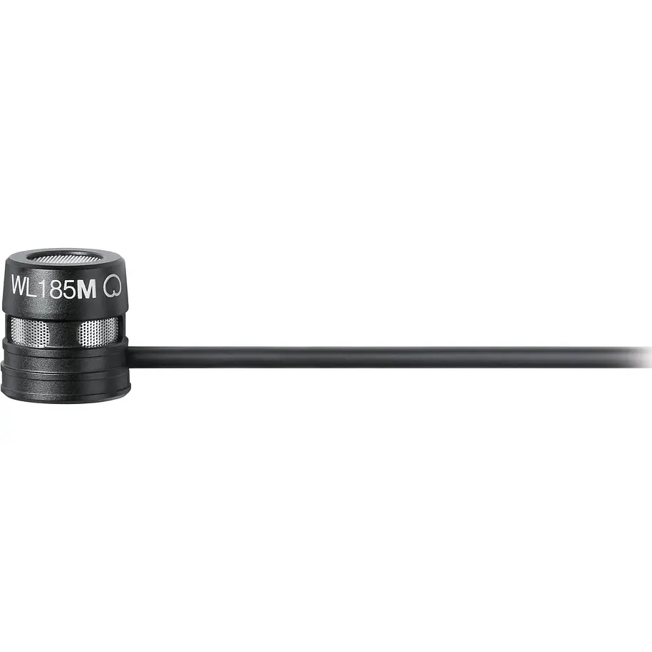 Shure Microfono Lavalier, Cardioide, Negro 2