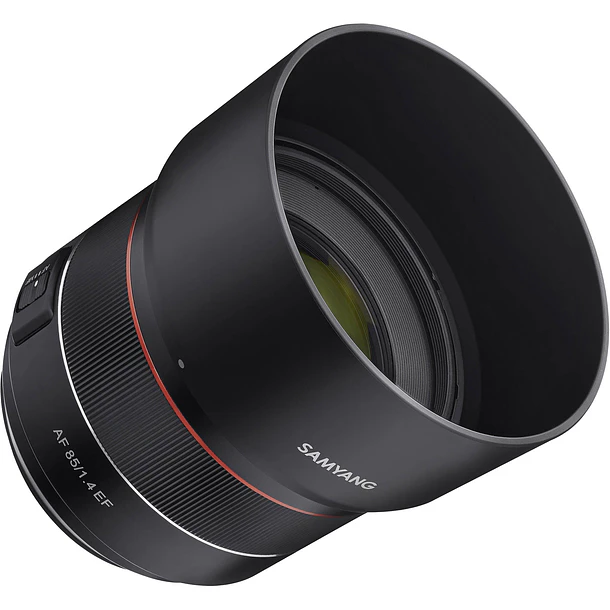 Samyang AF 85mm F1.4 EF Lente Autofoco Full-Frame Para Canon EF 10