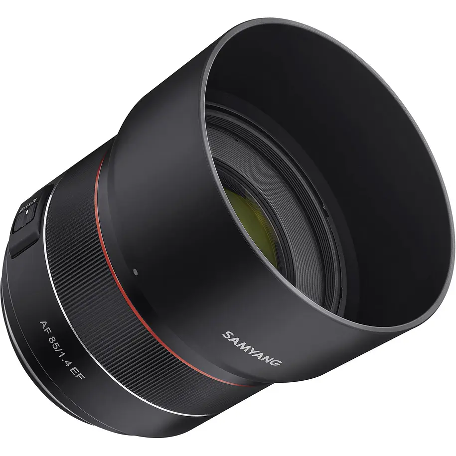 Samyang AF 85mm F1.4 EF Lente Autofoco Full-Frame Para Canon EF 10