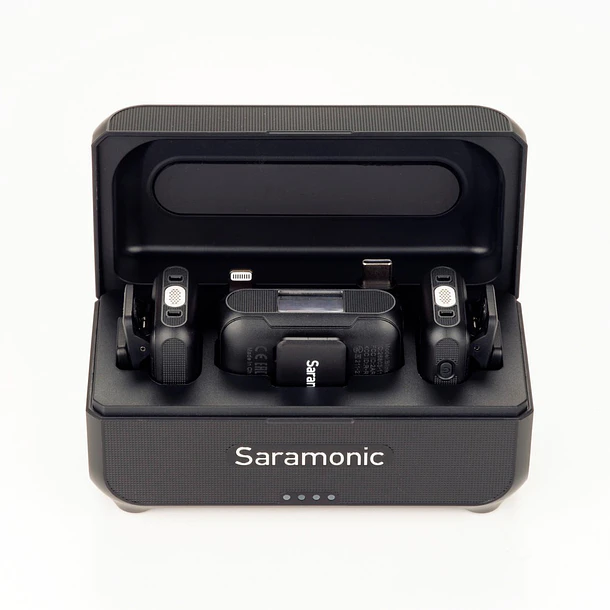 Saramonic Sistema de micrófono inalámbrico digital Blink 500 B2+ Micro para dos personas 1
