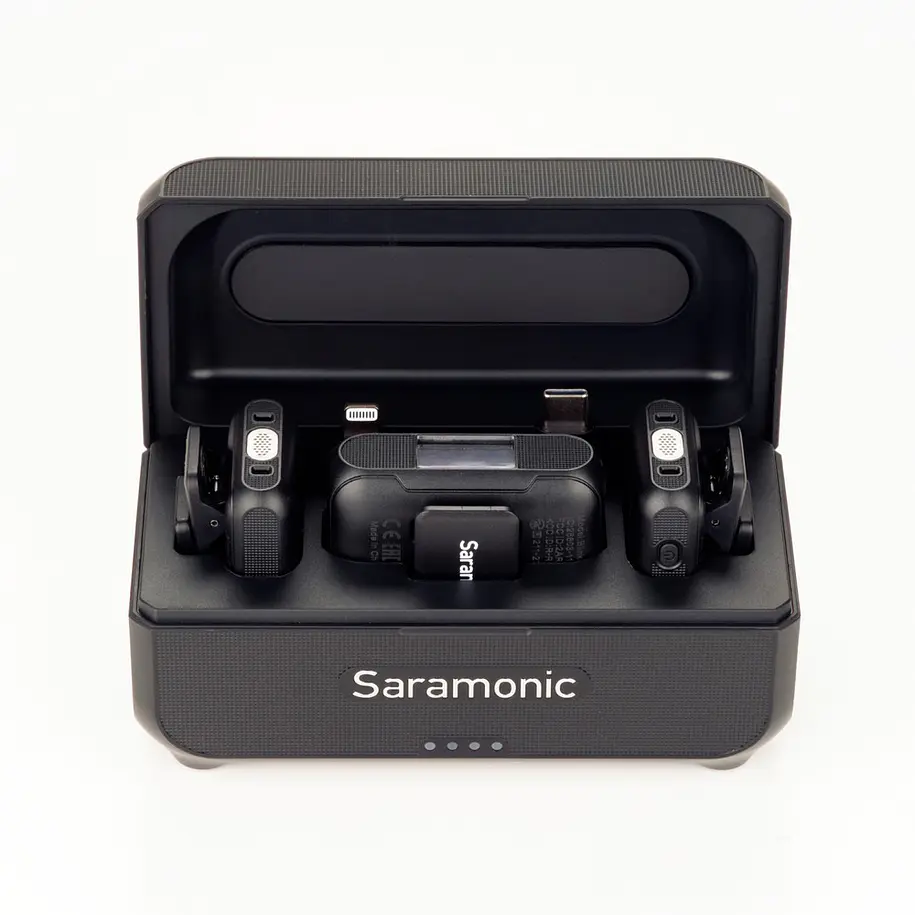 Saramonic Sistema de micrófono inalámbrico digital Blink 500 B2+ Micro para dos personas 1