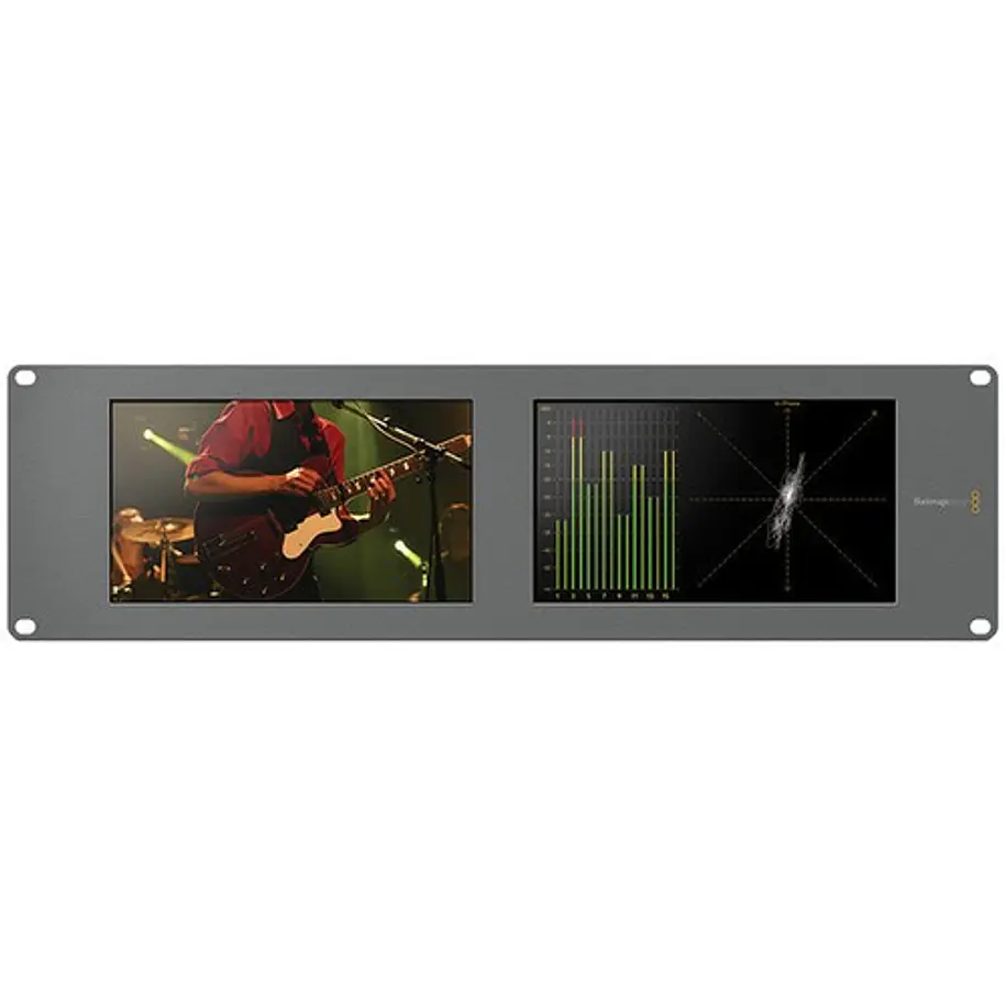 Blackmagic  Smartscope Duo 4k G2 - Sistema Rackeable Dual Para Supervision De Señales De Video 1