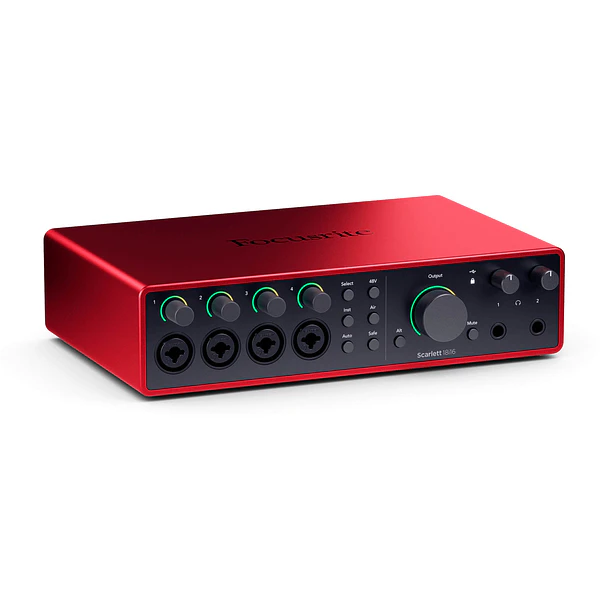 Focusrite Scarlett 18i16 4th Gen Interfaz Audio Focusrite 1