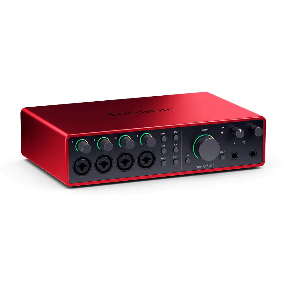 Focusrite Scarlett 18i16 4th Gen Interfaz Audio Focusrite 1