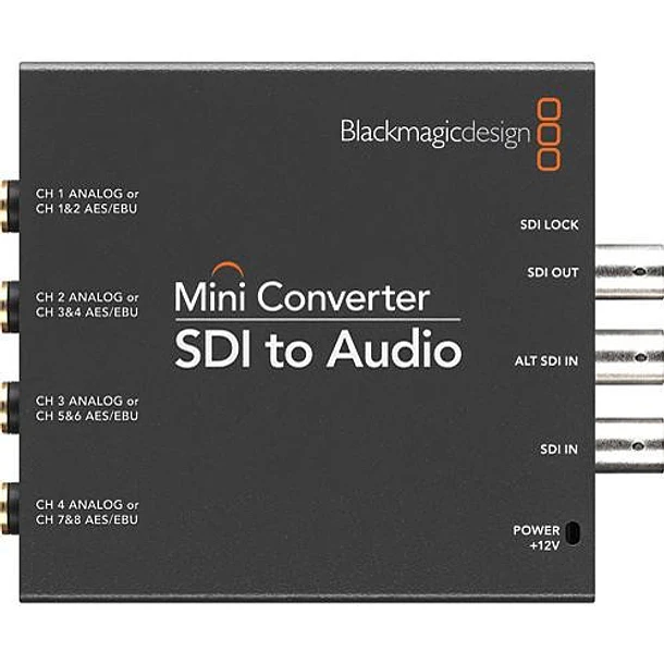 Blackmagic  Mini Conversor De Sdi A Audio 2