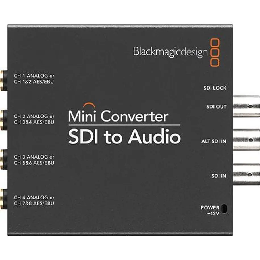 Blackmagic  Mini Conversor De Sdi A Audio 2
