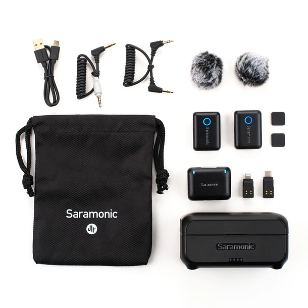 Saramonic Sistema de micrófono inalámbrico digital Blink 500 B2+ Micro para dos personas 2