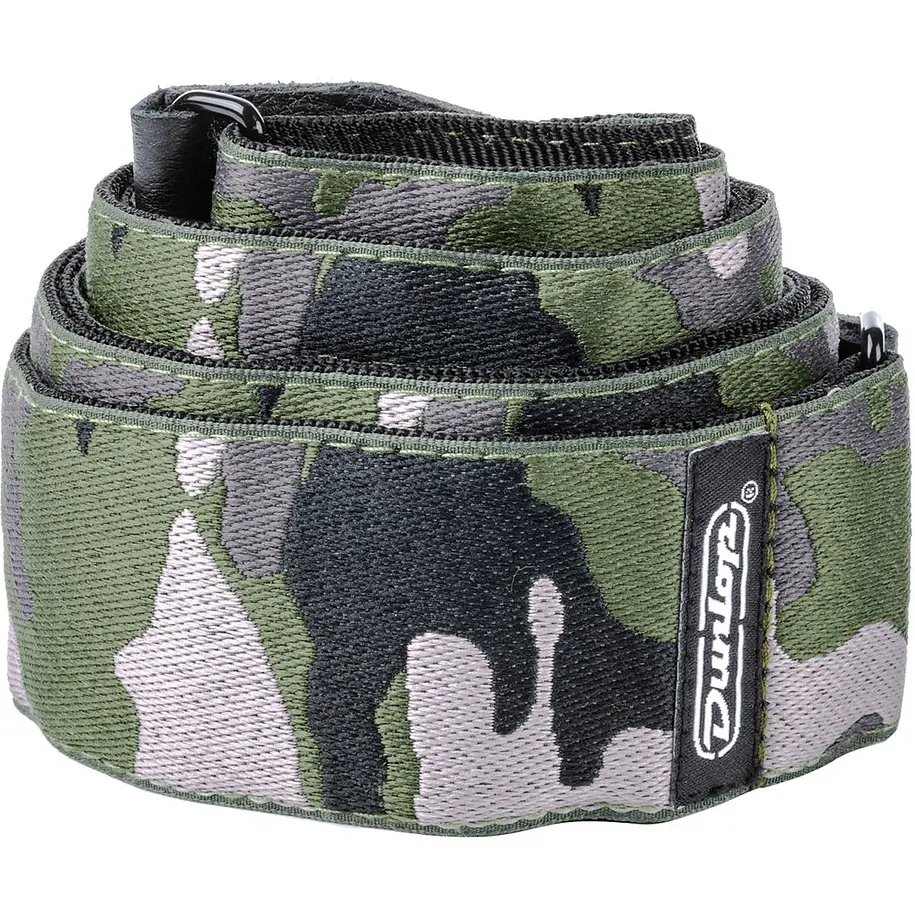 Dunlop D6716 Correa Guitarra Jacquard Ranger Green Dunlop 1