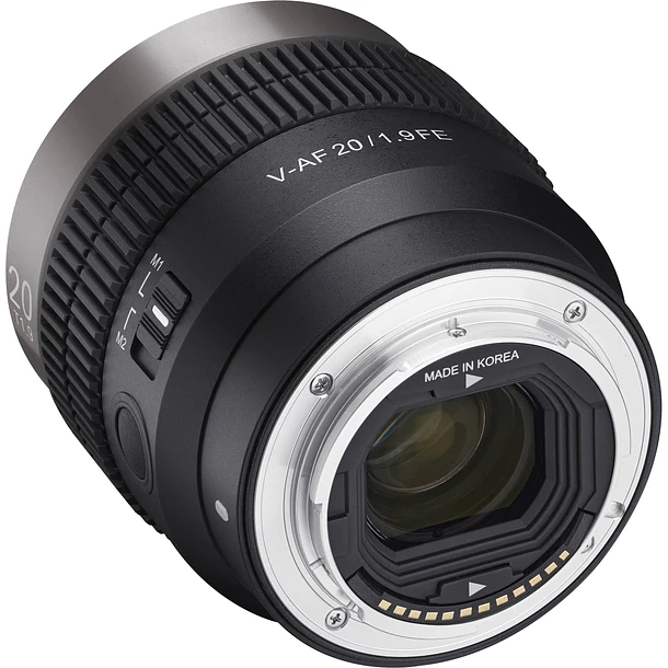 Samyang Cine V-AF 20mm T1.9 Lente Autofoco Full Frame Para Sony E 5