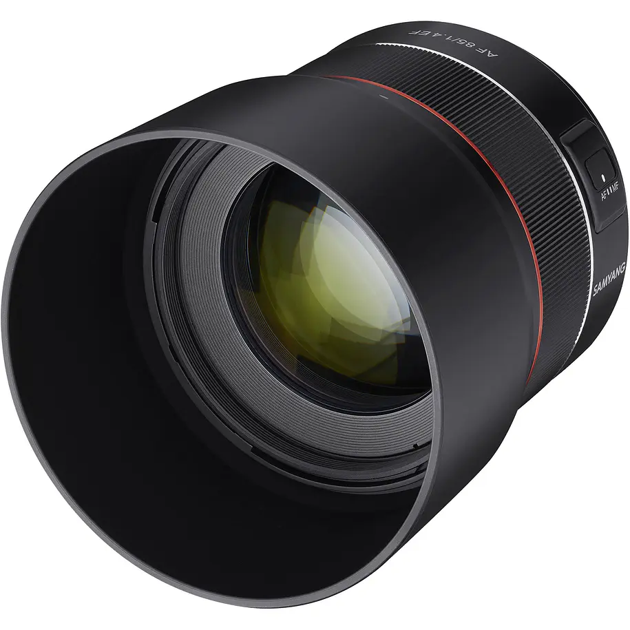 Samyang AF 85mm F1.4 EF Lente Autofoco Full-Frame Para Canon EF 12