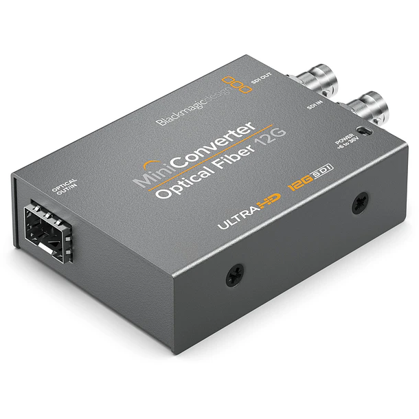 Blackmagic  Mini Conversor De Sdi A Fibra Optica 12g 2
