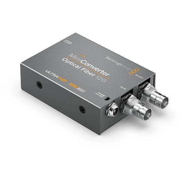 Blackmagic  Mini Conversor De Sdi A Fibra Optica 12g 3