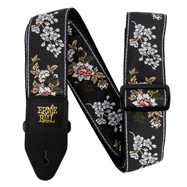 Ernie Ball P05362 Correa Guitarra Classic Jacquard White Blossom Ernie Ball 1