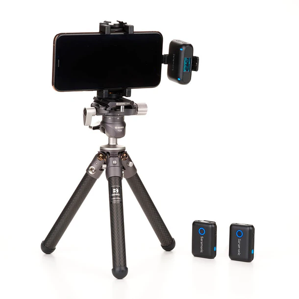 Saramonic Sistema de micrófono inalámbrico digital Blink 500 B2+ Micro para dos personas 6