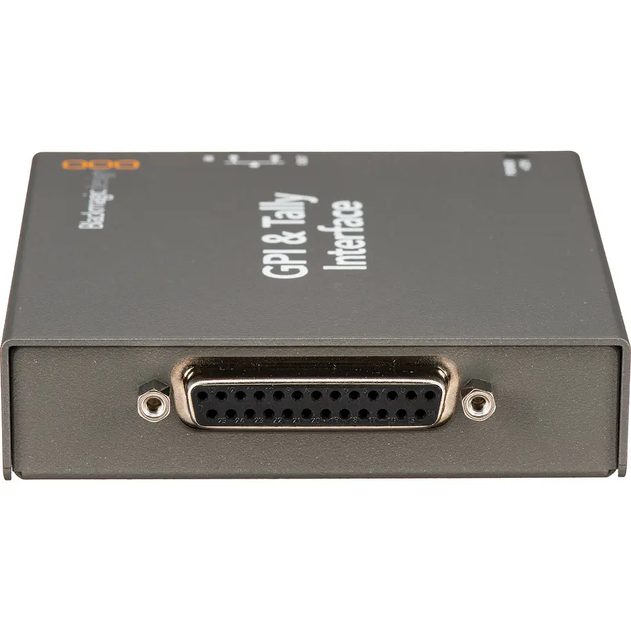 Blackmagic  Gpi And Tally Interface - Conversor De Señales Gpi / Tally Para Sistemas Atem 3