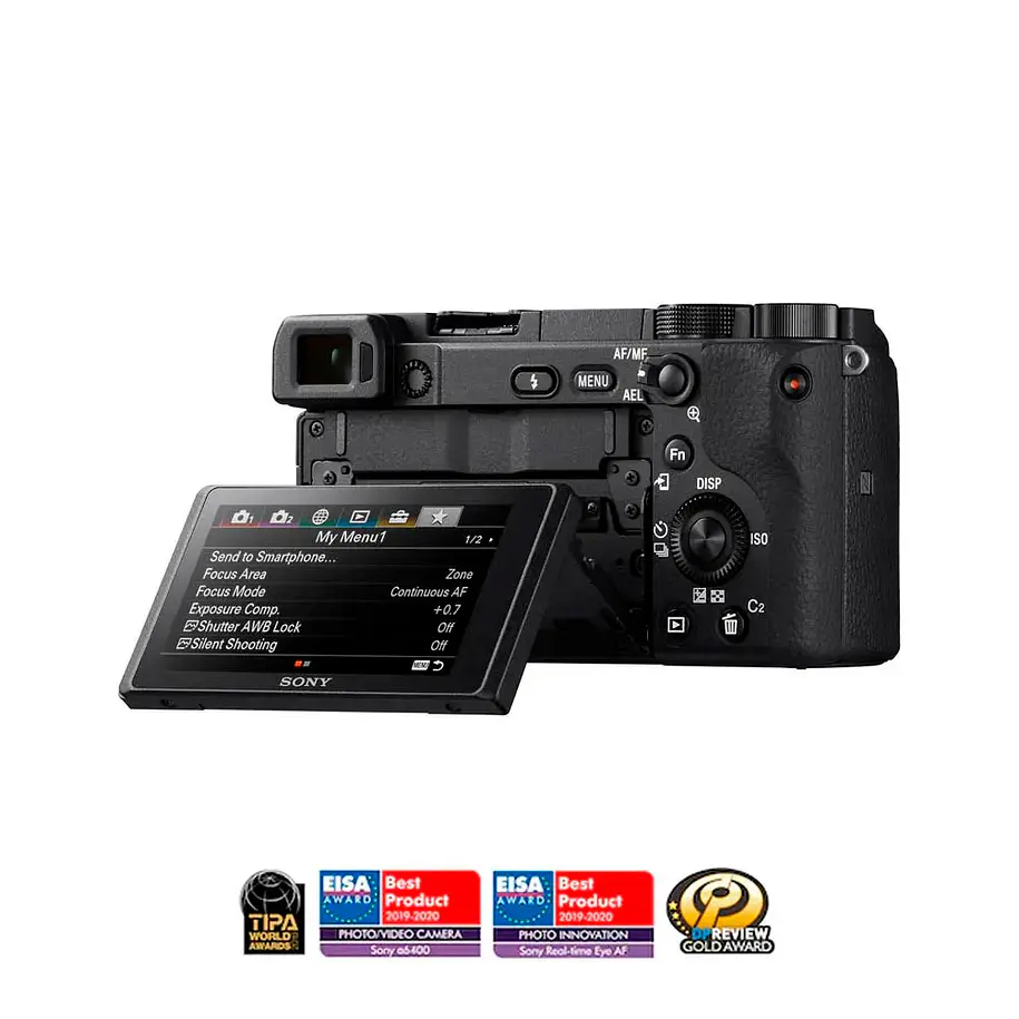 Sony Cámara Digital Mirrorless APS-C ILCE-6400K Cuerpo A6400 + Lente 16-50mm f3.5-5.6 SELP16502 5