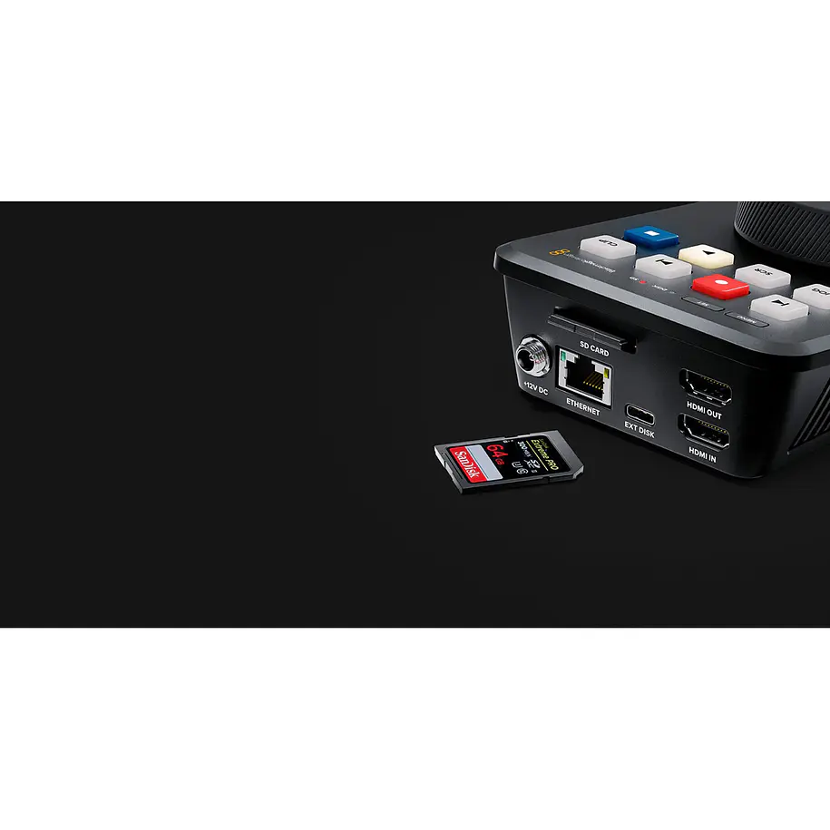 Blackmagic  Hyperdeck Shuttle Hd - Grabador De Video Portatil Hd 8