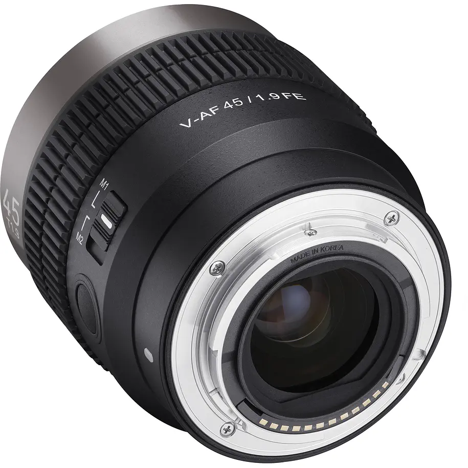Samyang Cine V-AF 45mm T1.9 Lente Autofoco Full-Frame Para Sony E 5