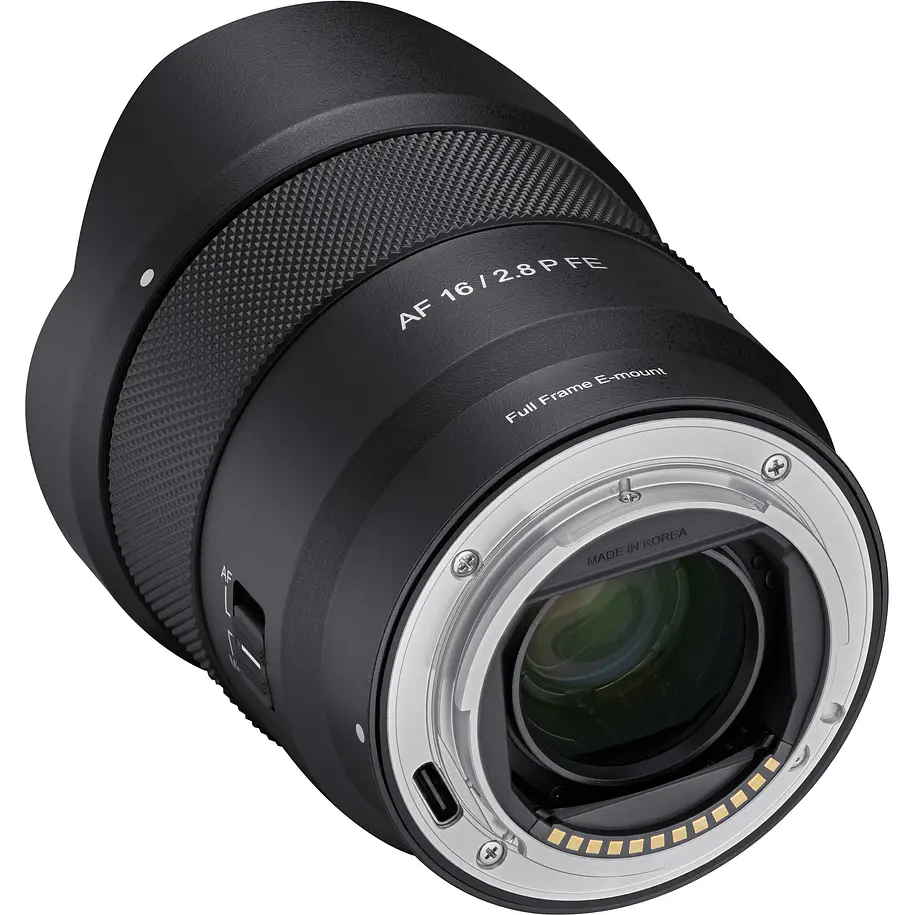 Samyang AF 16mm f/2.8 P FE Lente Para Sony E Full Frame Autofocos 6