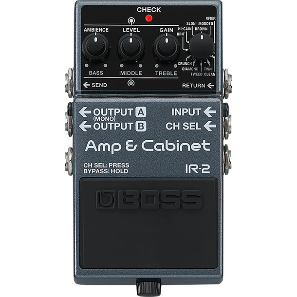 Boss Ir-2 Pedal Efecto Simulador Amp Y Gabinete Boss 1