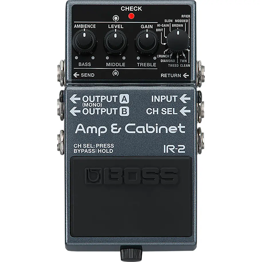 Boss Ir-2 Pedal Efecto Simulador Amp Y Gabinete Boss 1