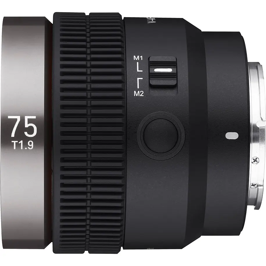 Samyang Cine V-AF 75mm T1.9 Lente Autofoco Full-Frame Para Sony E 3