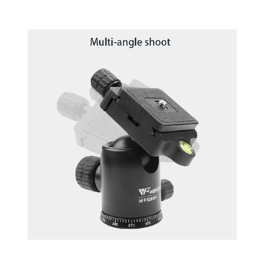 Weifeng WF6627 Trípode Para Fotografía Con Monopie 3