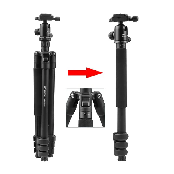 Weifeng WF6627 Trípode Para Fotografía Con Monopie 4