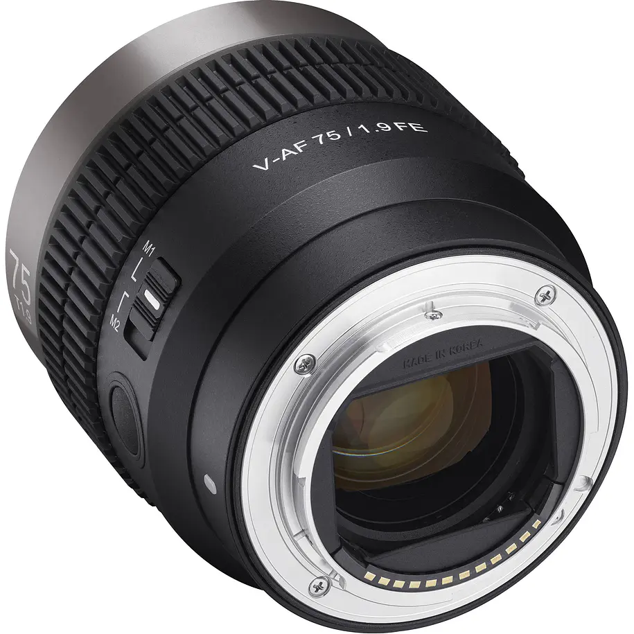 Samyang Cine V-AF 75mm T1.9 Lente Autofoco Full-Frame Para Sony E 5