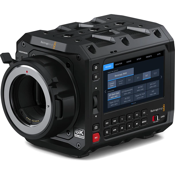 Blackmagic  Blackmagic Pyxis 6k Ef - Camara Cinematografica Digital Avanzada Con Montura De Lente Ef 1