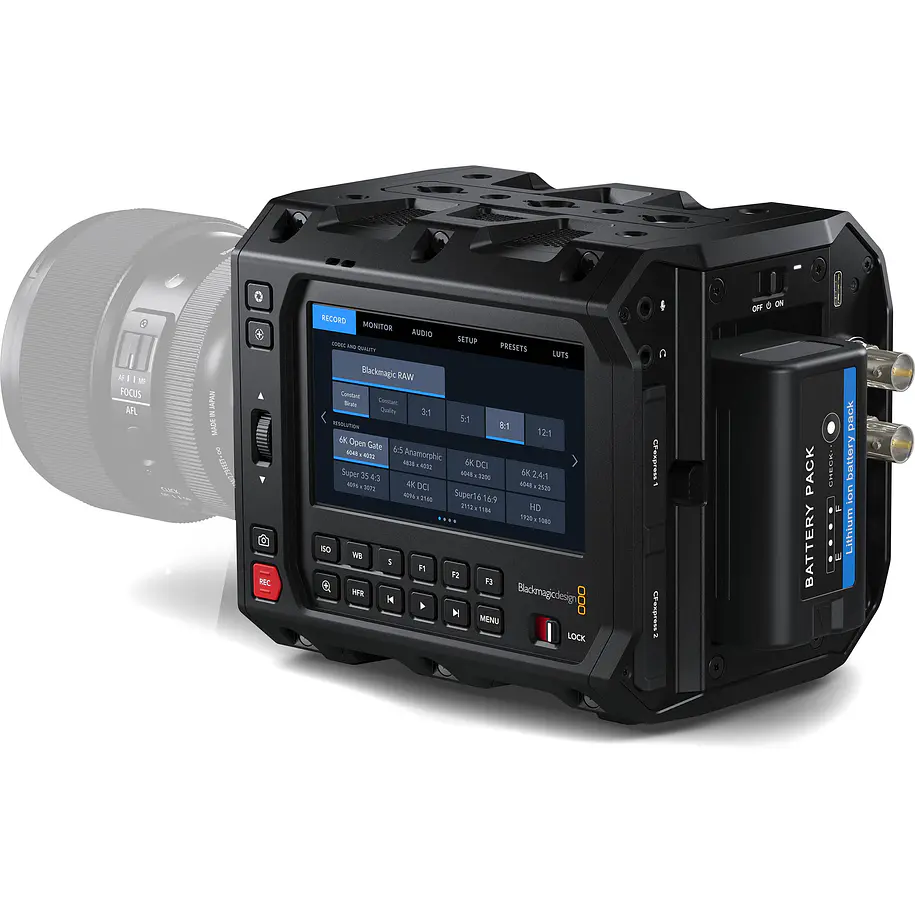 Blackmagic  Blackmagic Pyxis 6k Ef - Camara Cinematografica Digital Avanzada Con Montura De Lente Ef 2