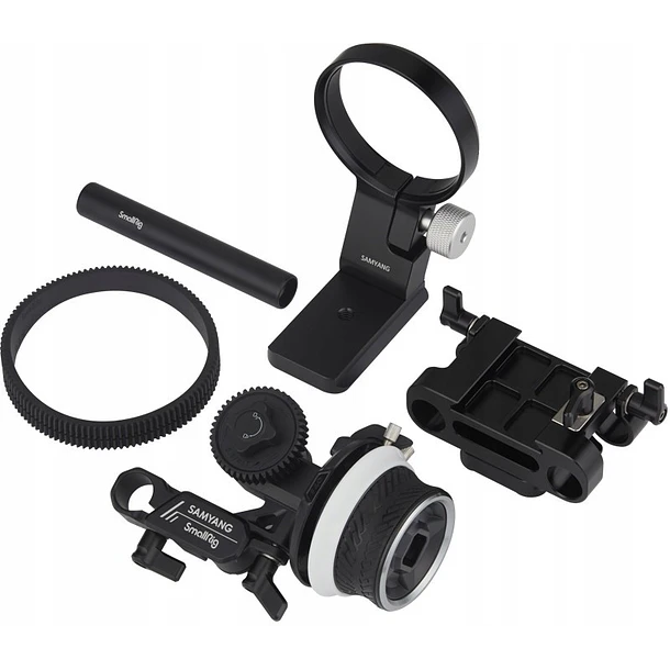 Samyang - Small Rig  MD3484 Cine Kit Follow Focus Para Lentes Samyang Montura E 1
