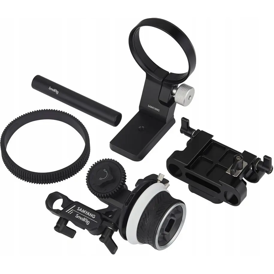 Samyang - Small Rig  MD3484 Cine Kit Follow Focus Para Lentes Samyang Montura E 1