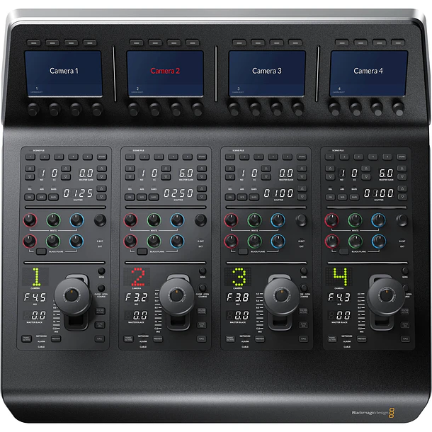 Blackmagic  Atem Camera Control Panel - Panel De Control Fisico Con Sistemas Atem 3
