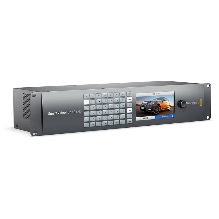 Blackmagic  Smart Videohub  40x40 - Distribuidor De Video 40x40 1