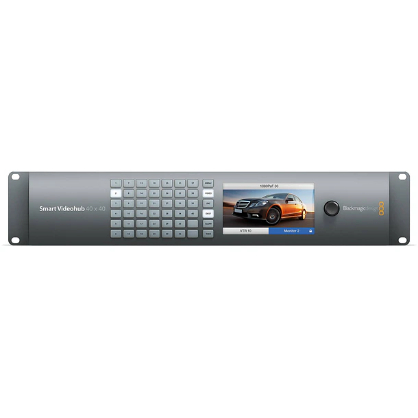 Blackmagic  Smart Videohub  40x40 - Distribuidor De Video 40x40 2